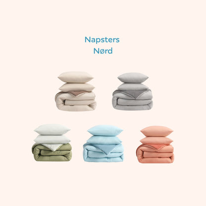 Nørd Stone Grey - Hoesloos dekbed