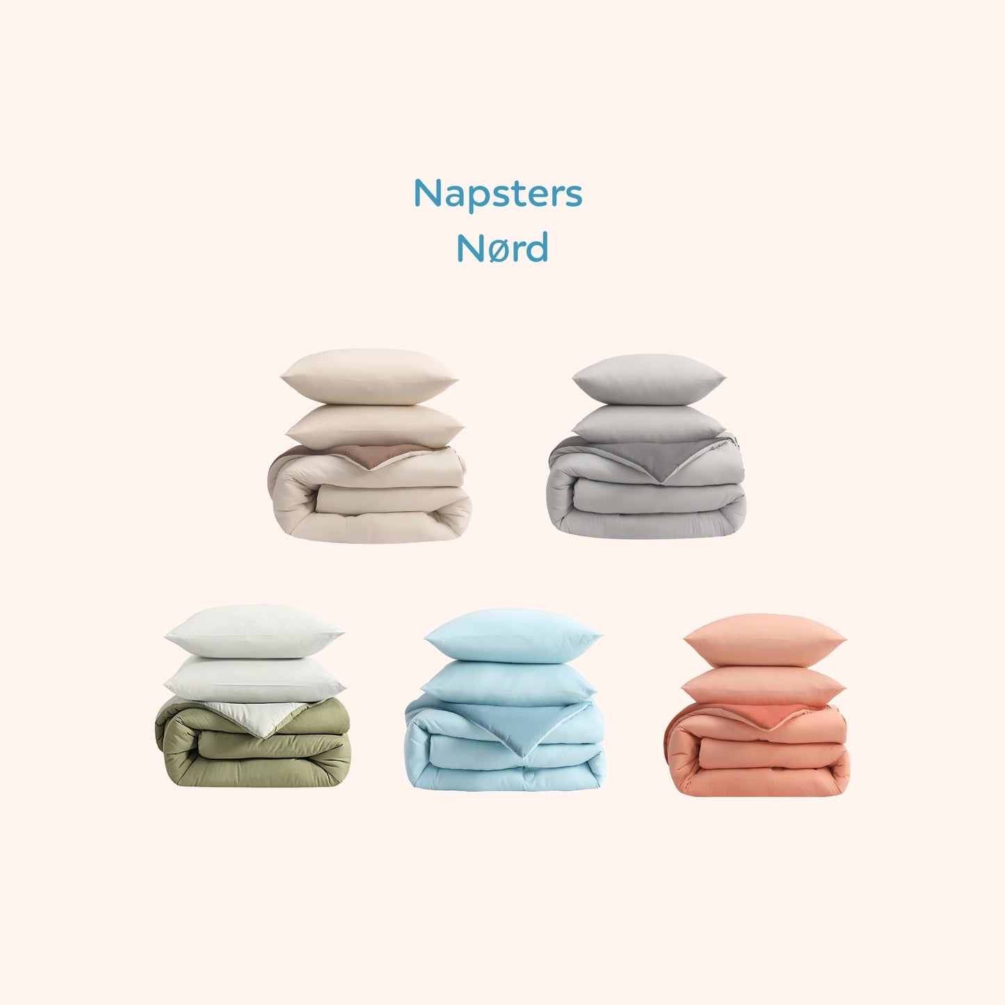 Nørd Midnight Blue - Hoesloos dekbed