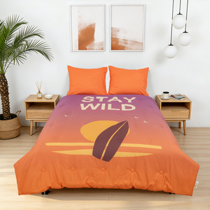 Take-it-Lazy - The Rebel Surfer - Het hoesloos dekbed zonder overtrek |vaste hoes |wasbaar