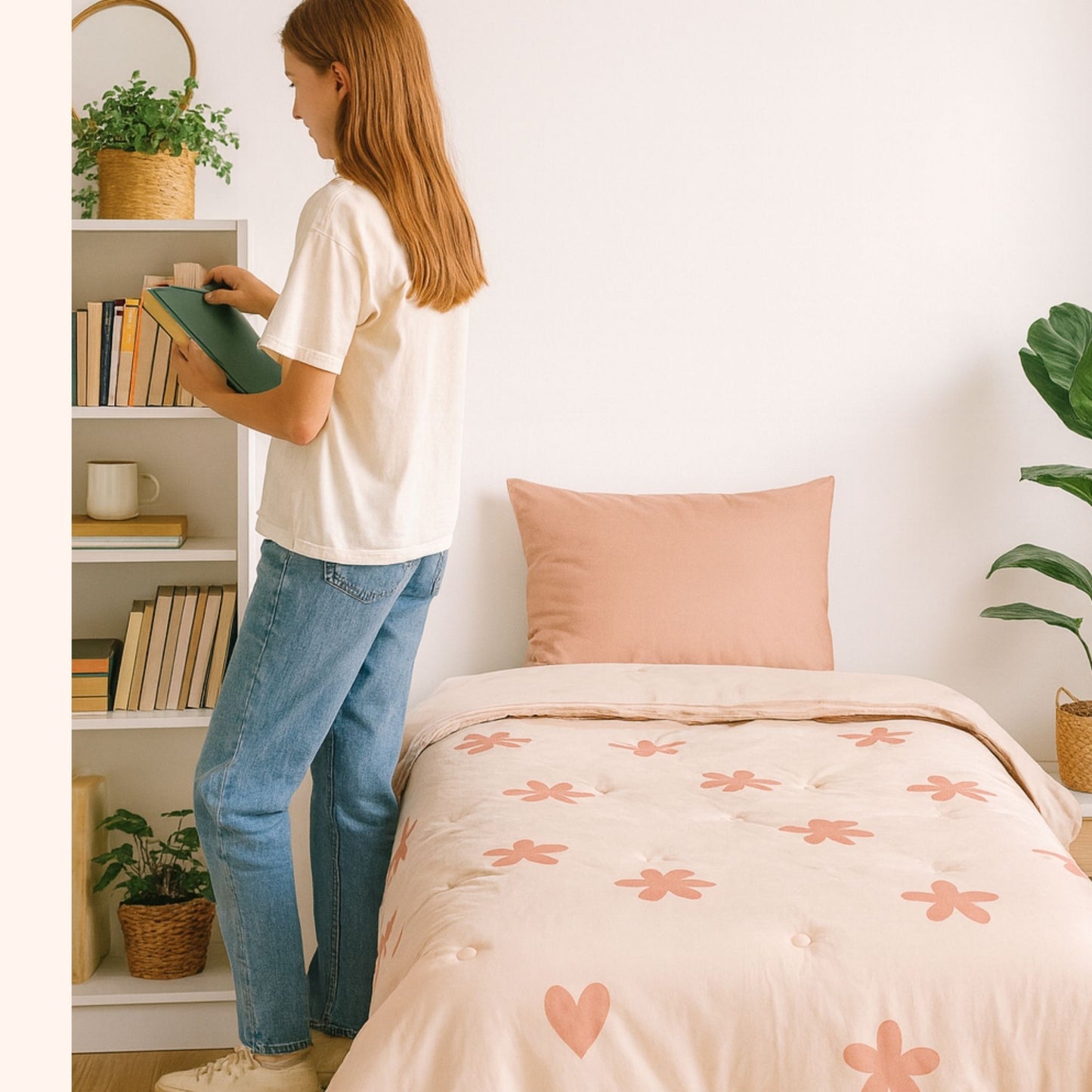 Drøm Rose Dawn - Hoesloos dekbed