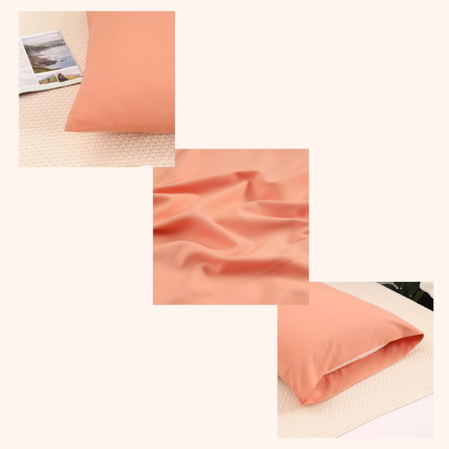 Nørd Berry Blush - Kussensloop (60×70 cm) (per 2 verpakt)