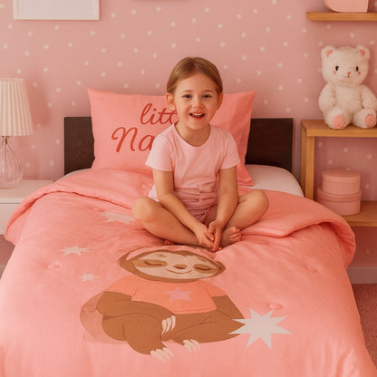 Snork Lazy Days - Het hoesloos dekbed zonder overtrek voor de kids  |vaste hoes |wasbaar