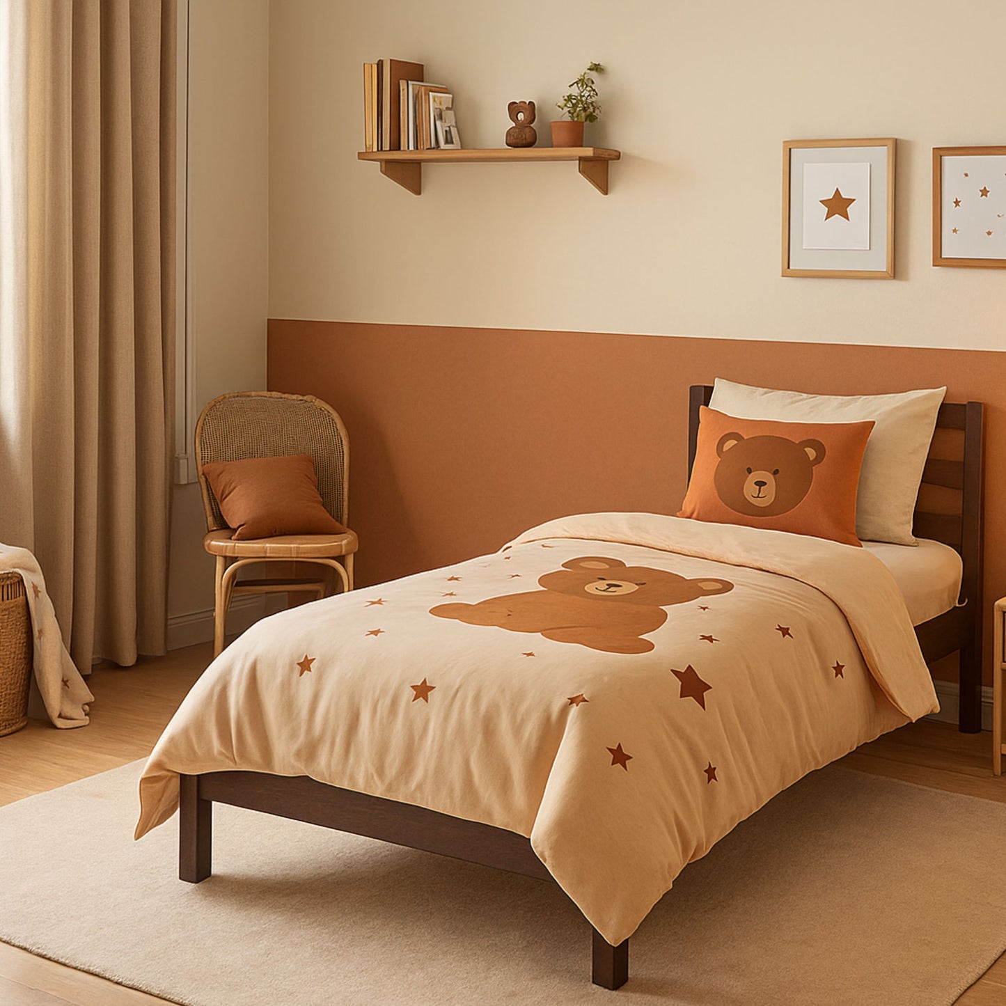 Snork Cuddle Caramel - Hoesloos kinderdekbed